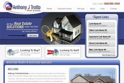 St. Louis Web Design for Anthony J. Trotto Real Estate